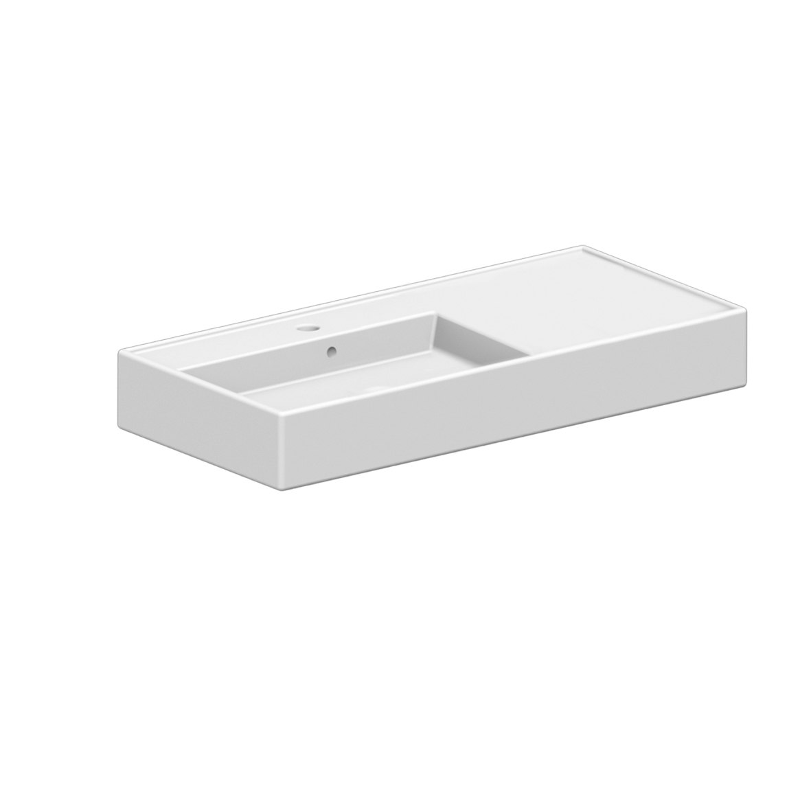 Scarabeo Teorema 2.0 100 Shelf DX lavabo 101x46
