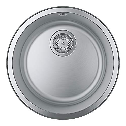 GROHE K200 lavello cucina con gocciolatoio inox