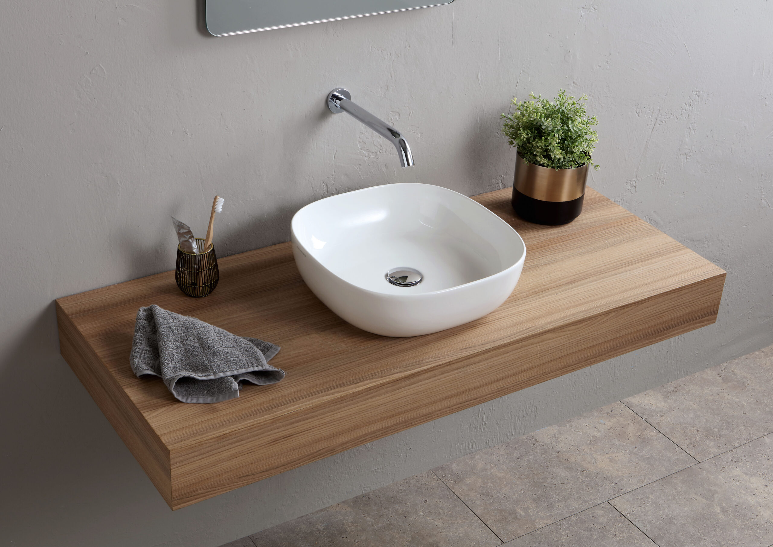 Scarabeo Glam 76 lavabo appoggio 76x39 ceramica