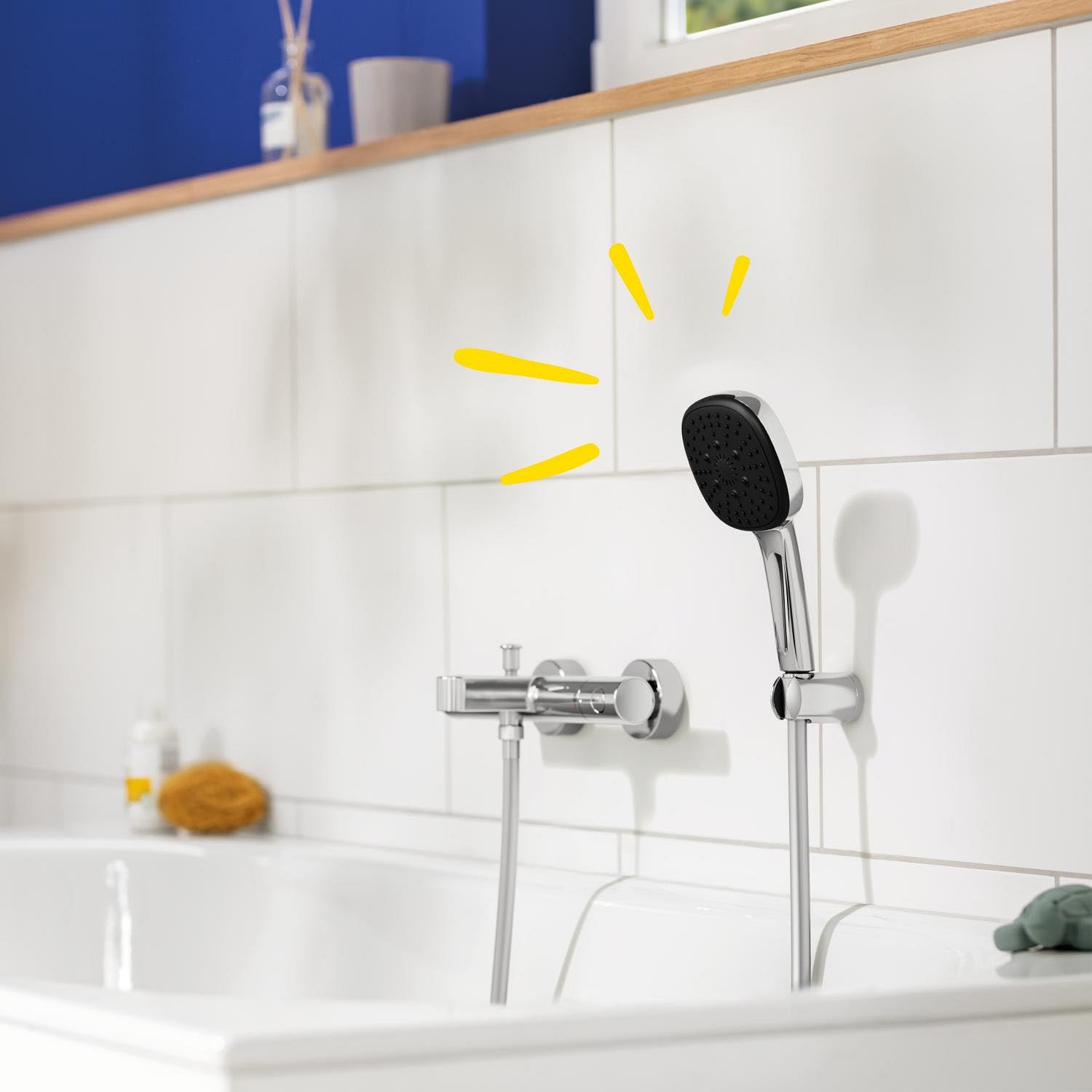 Grohe Vitalio Comfort 110 Set Doccia Cromato 3 Getti Anticalcare