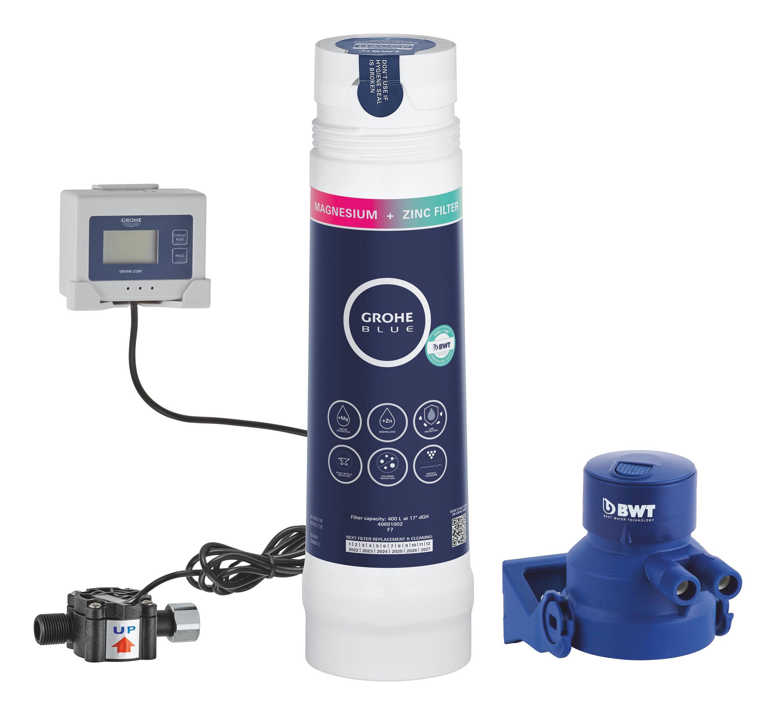 GROHE Blue Pure Minta 30600000 miscelatore cucina cromo con filtro