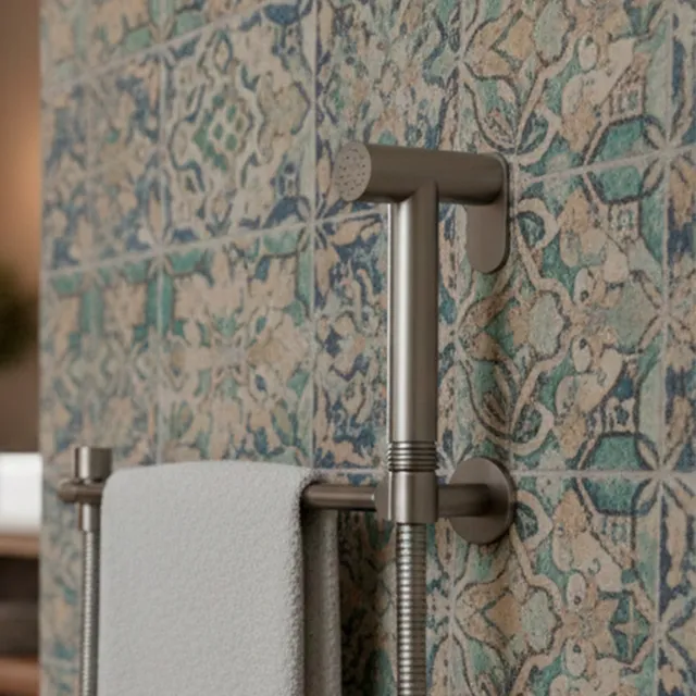Sined SHATTAF-BIDET-LEVANTE-INOX doccetta bidet acciaio