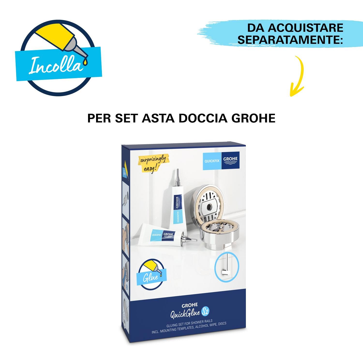GROHE Vitalio Joy 27326000 set doccia Duo monogetto