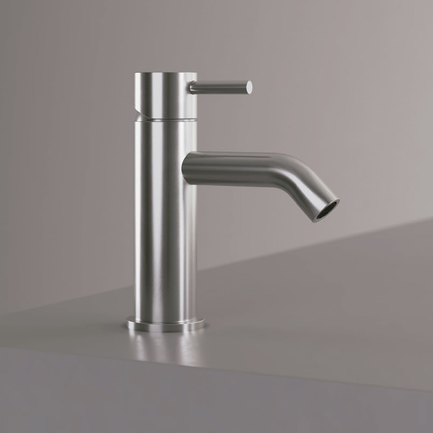 Sined Levante Rubinetto Lavabo Basso Inox 17 cm