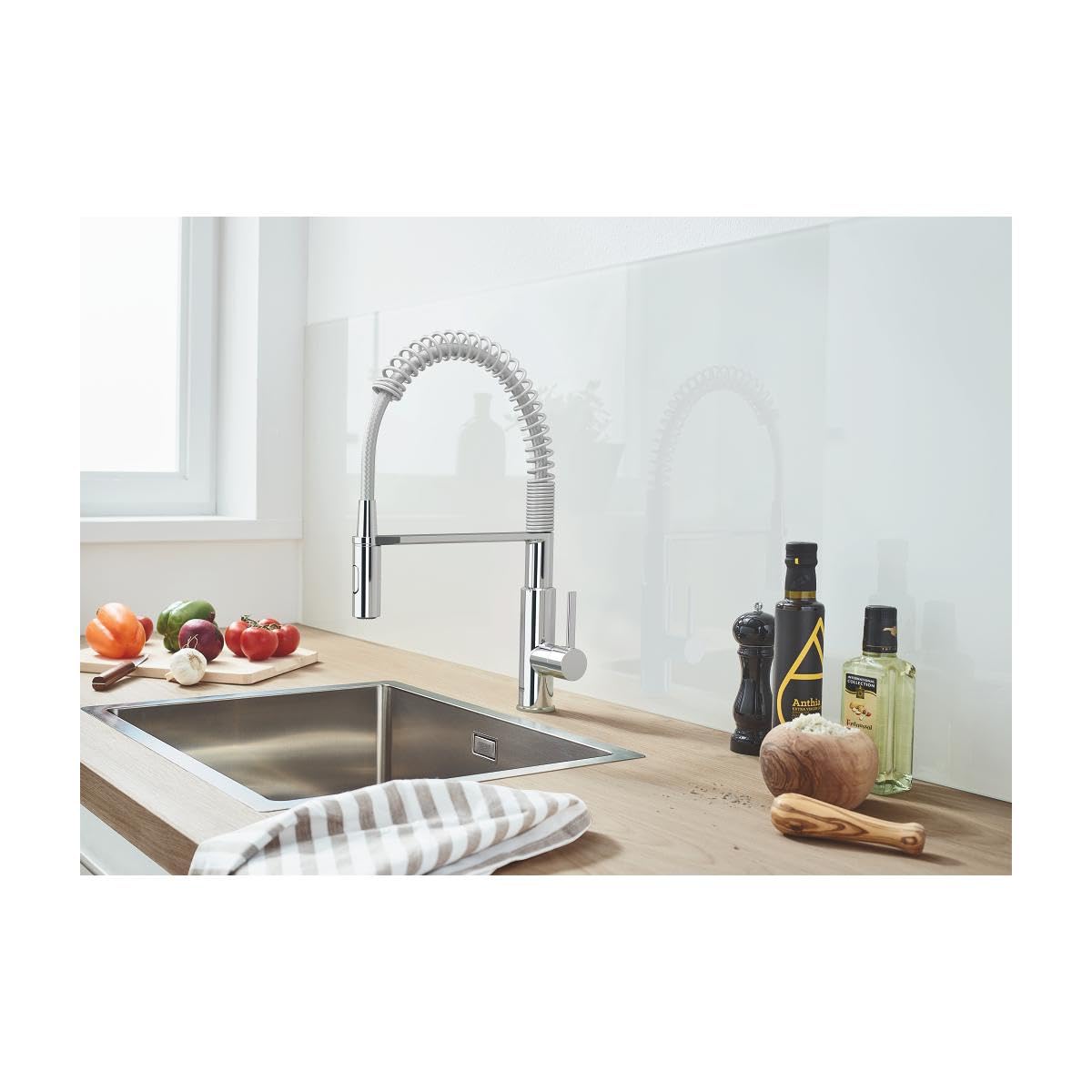 GROHE K700 31726SD0 lavello cucina 1 vasca acciaio inox