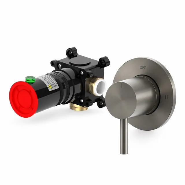 Sined Comando Deviatore Muro Levante Canna Fucile Inox