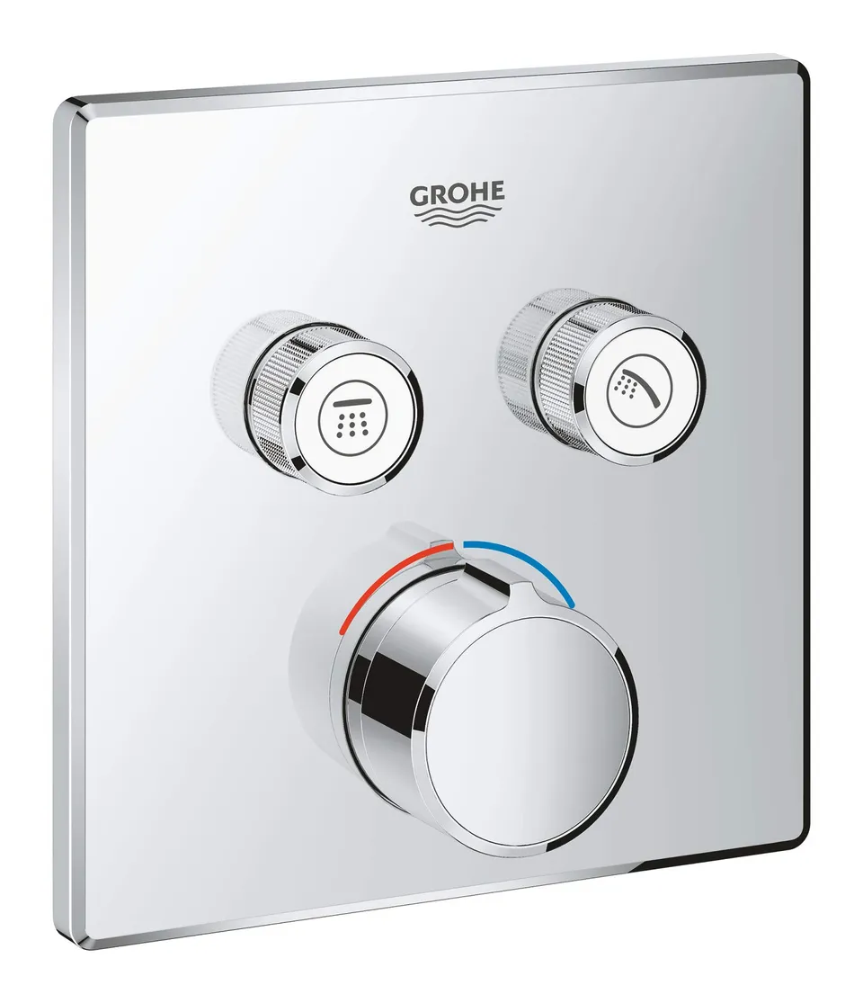 GROHE Grohtherm 29148000 Miscelatore Incasso 2 Vie Cromo