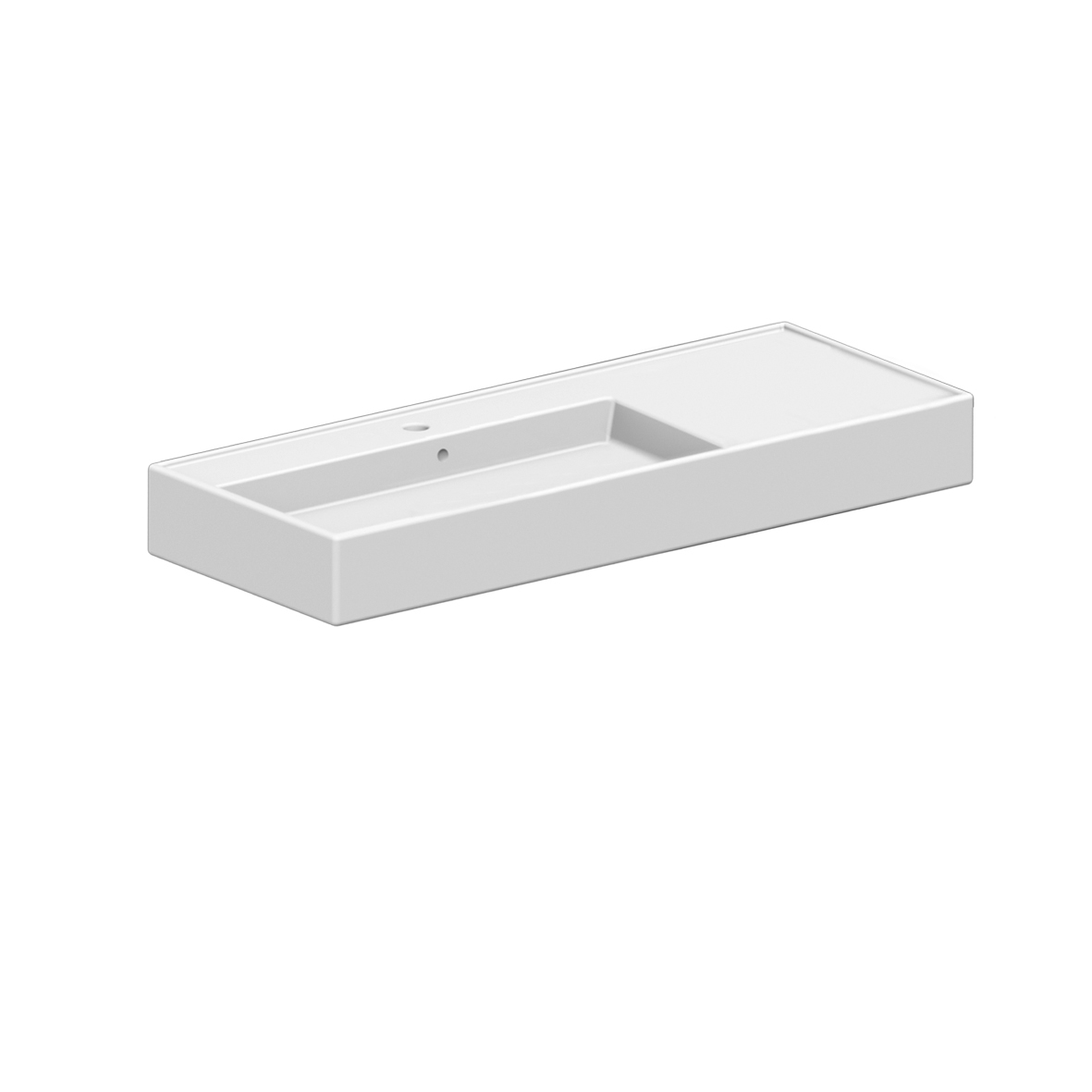 Scarabeo Teorema 2.0 120 Shelf DX lavabo 121x46 cm mensola