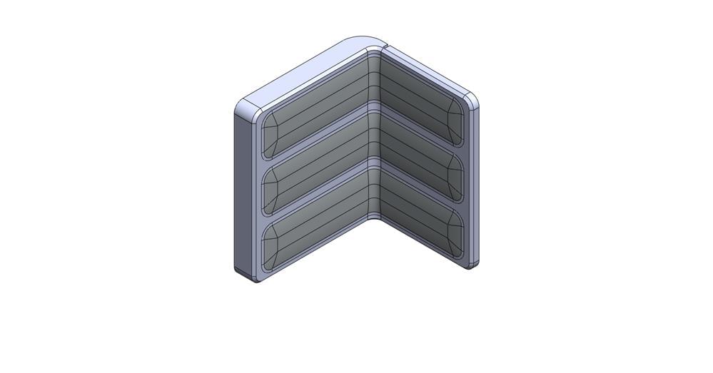 Vismaravetro cover coprivite anta cromata