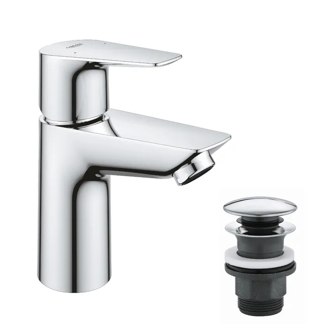 Grohe Start Edge 23898001 miscelatore lavabo S cromo piletta