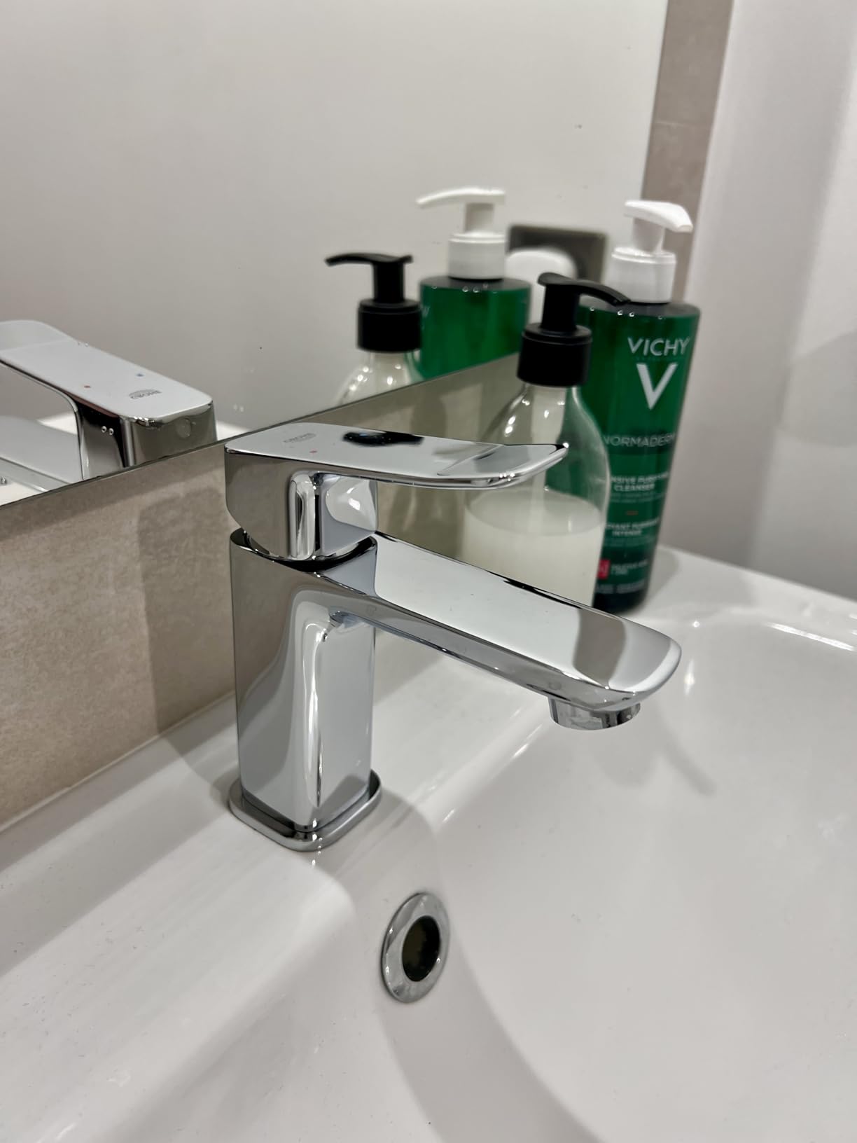 GROHE Dice 1018612430 Rubinetto Lavabo Nero Opaco Risparmio Idrico