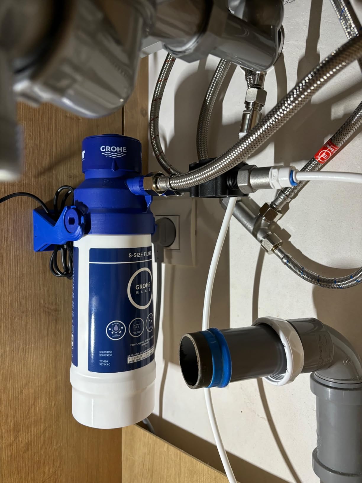 GROHE Blue 40438001 Set Filtro Acqua Taglia S con Contalitri