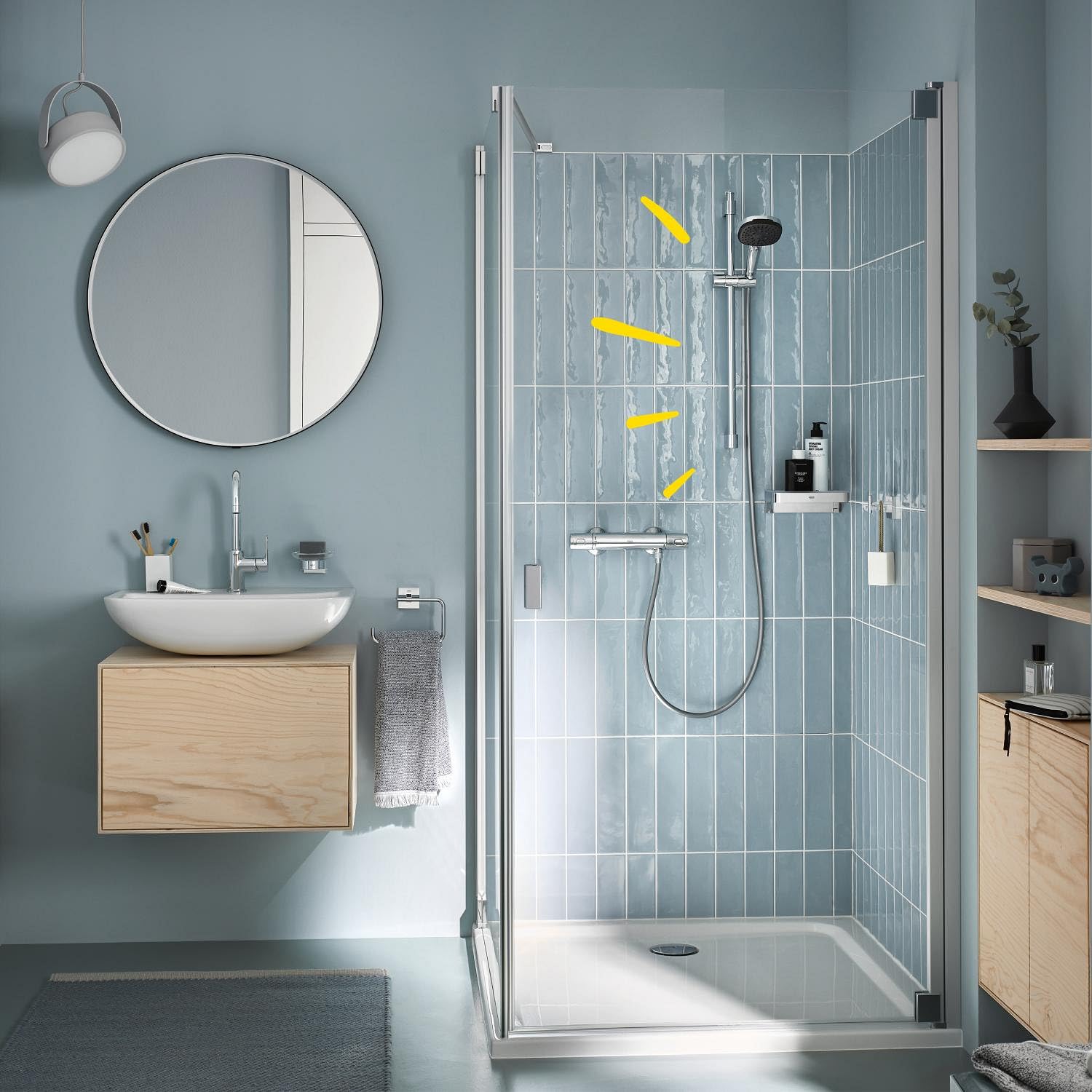 Grohe Precision Trend 34237003 Set Doccia 60 cm Cromo