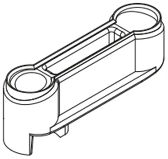 Vismaravetro Replay pattino guida box doccia in nylon
