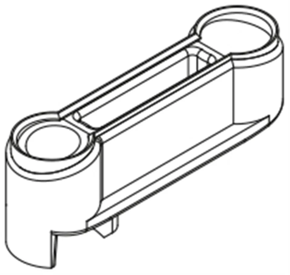 Vismaravetro Replay pattino guida box doccia in nylon