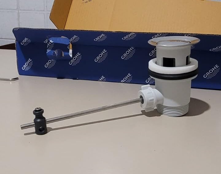 GROHE BauEdge 23331000 miscelatore bidet cromo scarico saltarello