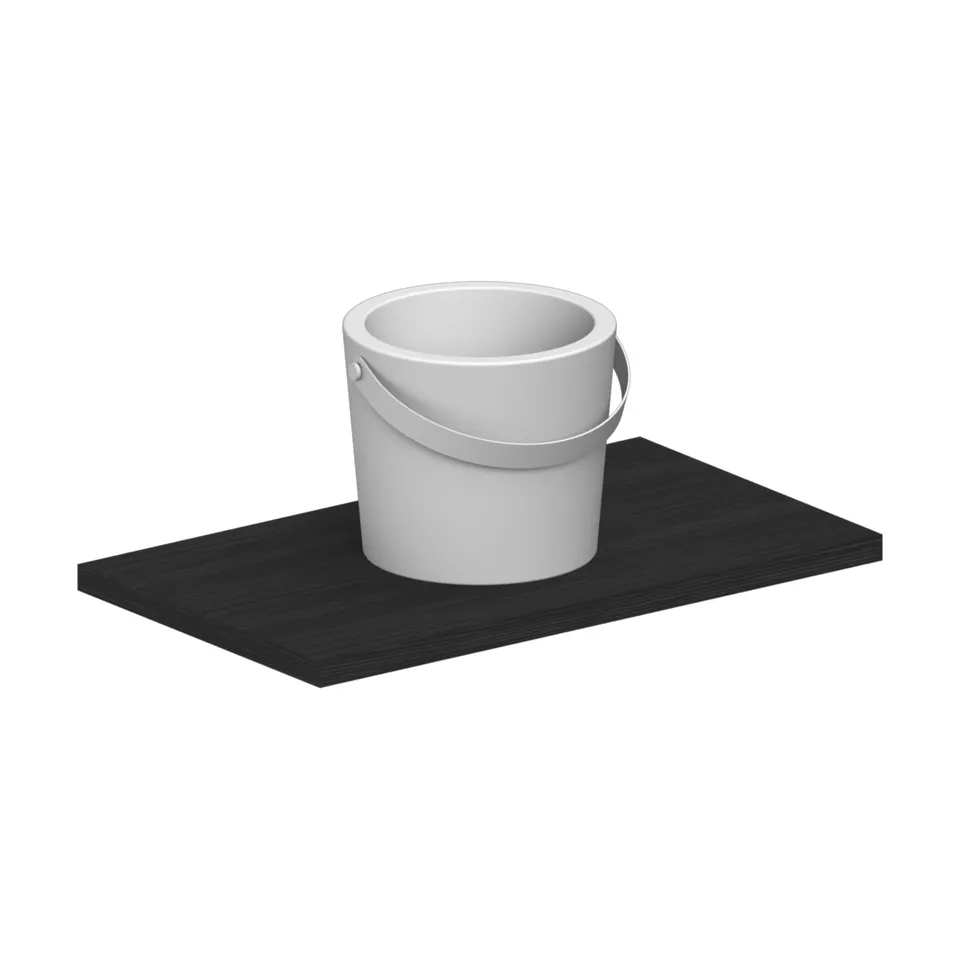 Scarabeo Bucket 40 lavabo tondo ceramica