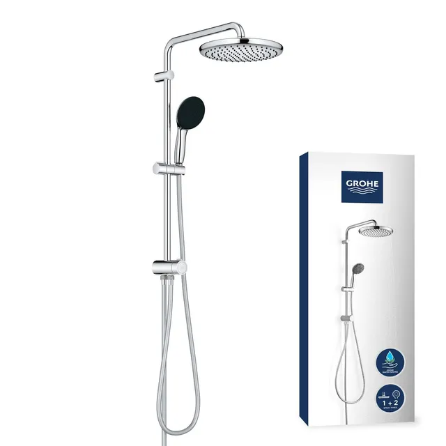 Grohe Vitalio Start 250 26680001 colonna doccia asta 74 cm 2 getti