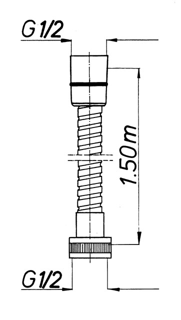 Schmiedl Coraflex GS0015C150 flessibile doccia 150 cm