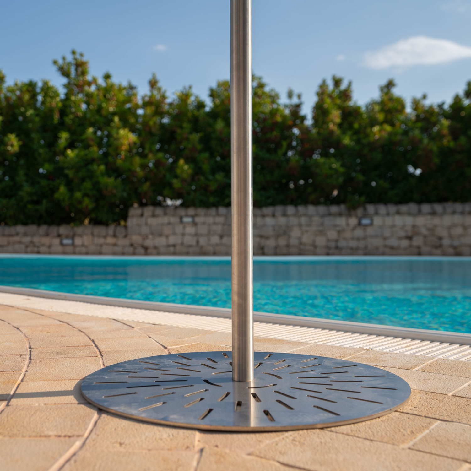 Sined Simius Doccia da Esterno Inox 230 cm Acqua Fredda