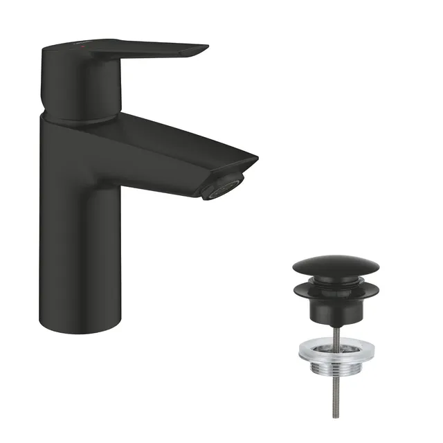 Grohe Start 235502432 miscelatore lavabo nero opaco risparmio