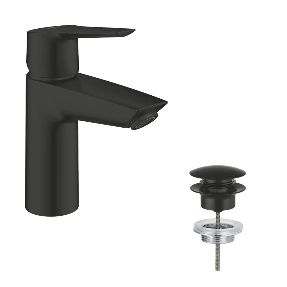 Grohe Start 235502432 miscelatore lavabo nero opaco risparmio