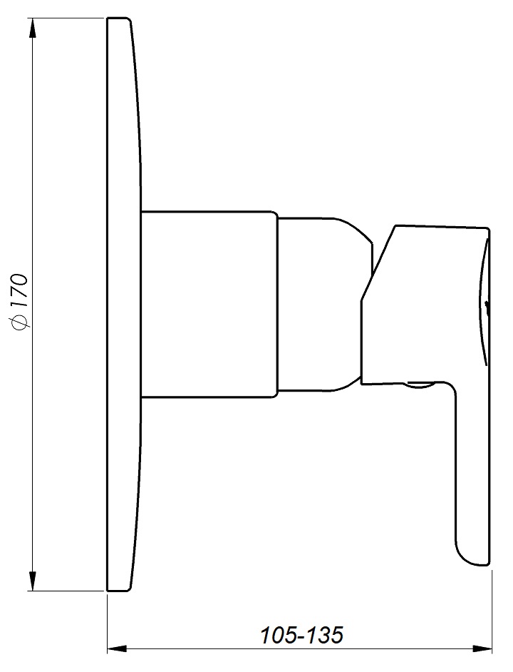 Schmiedl Top GS39541U1 miscelatore incasso vasca doccia