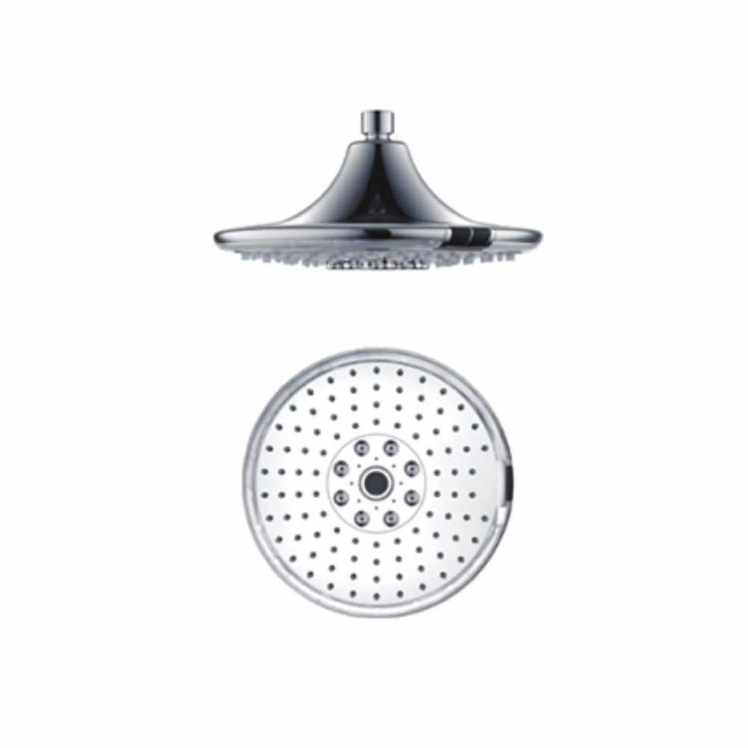Sined Led 3 soffione doccia 24 cm 3 getti grigio