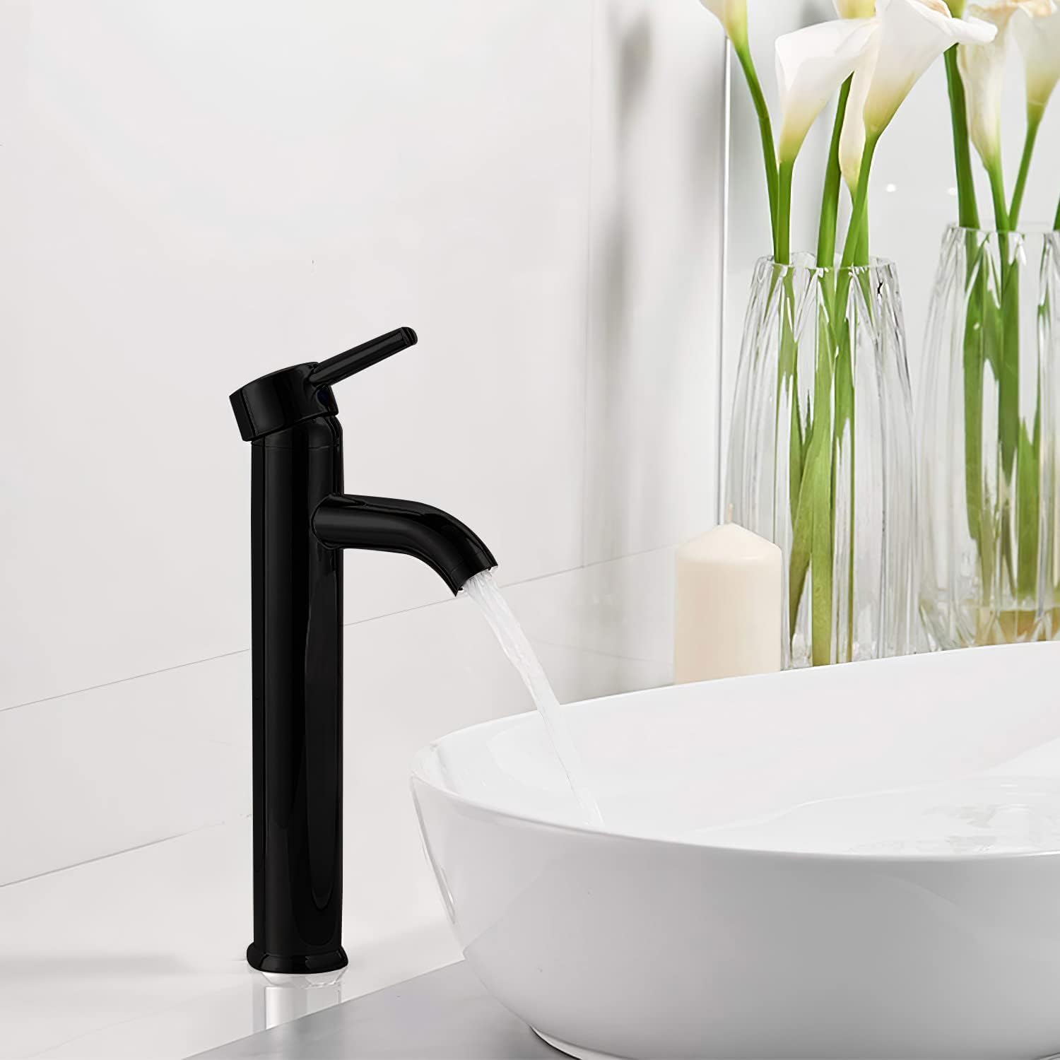 Solvex SF-11801-N miscelatore lavabo nero opaco