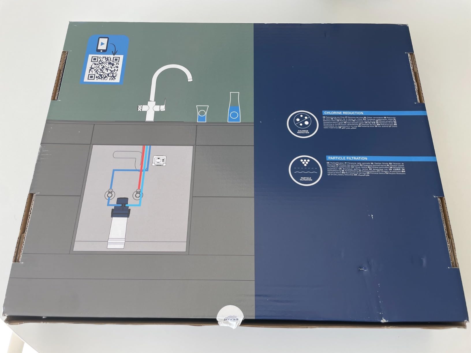 GROHE Blue Pure 30596000 rubinetto cucina filtro U cromo