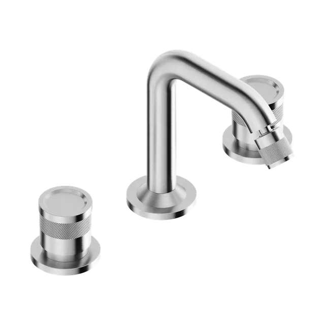 Tubico Volga miscelatore bidet 3 fori inox 316L