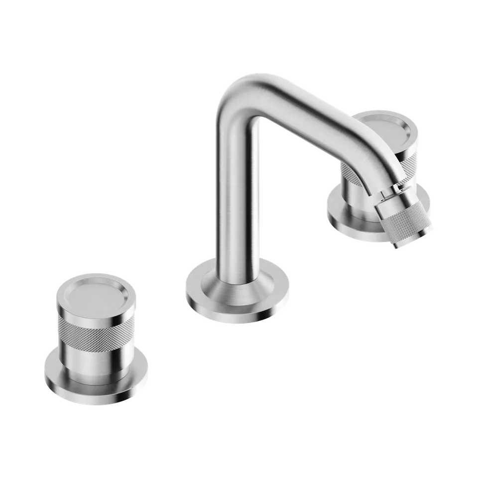 Tubico Volga miscelatore bidet 3 fori inox 316L