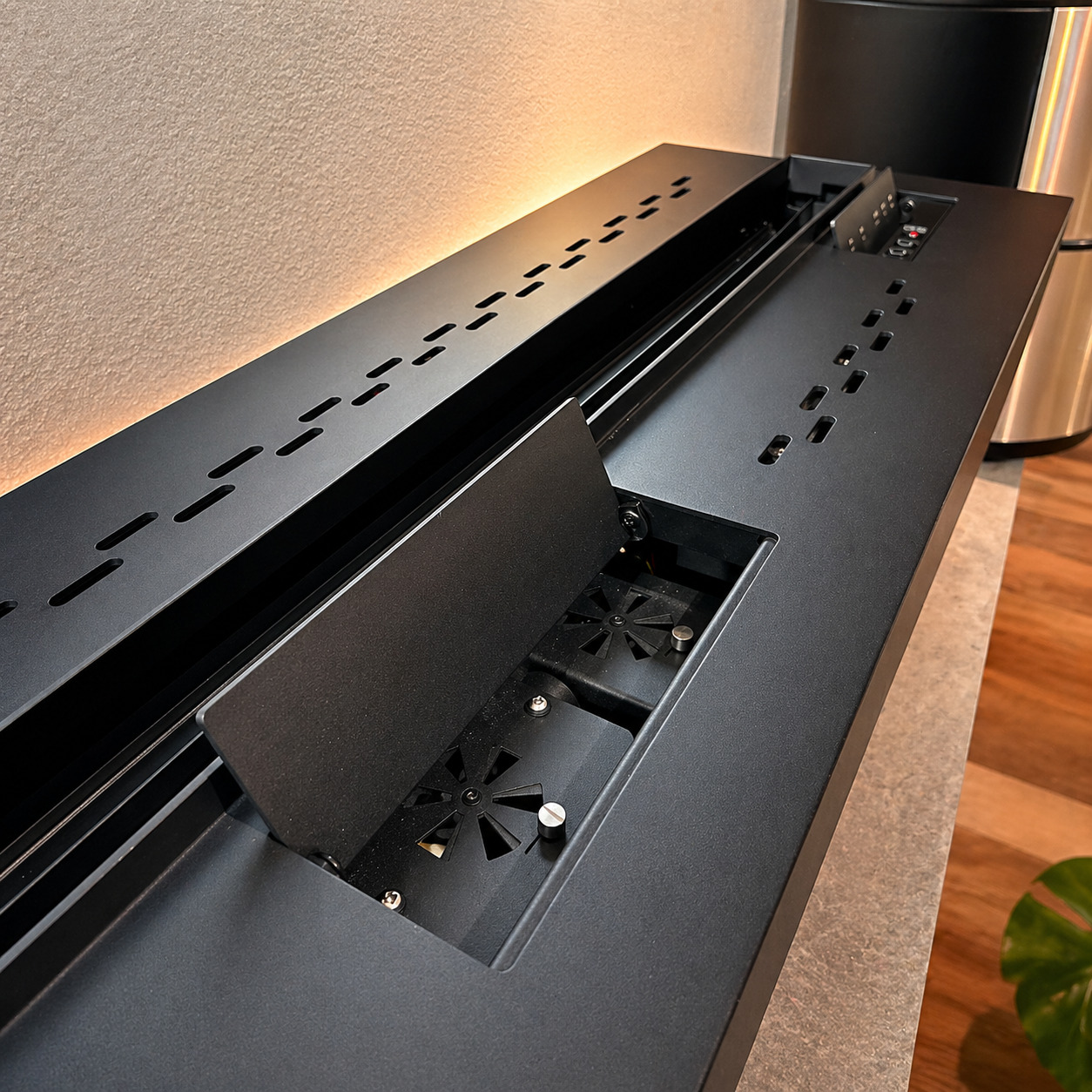 Sined Isarco 150 Camino Elettrico 3 Lati Nero 1500W