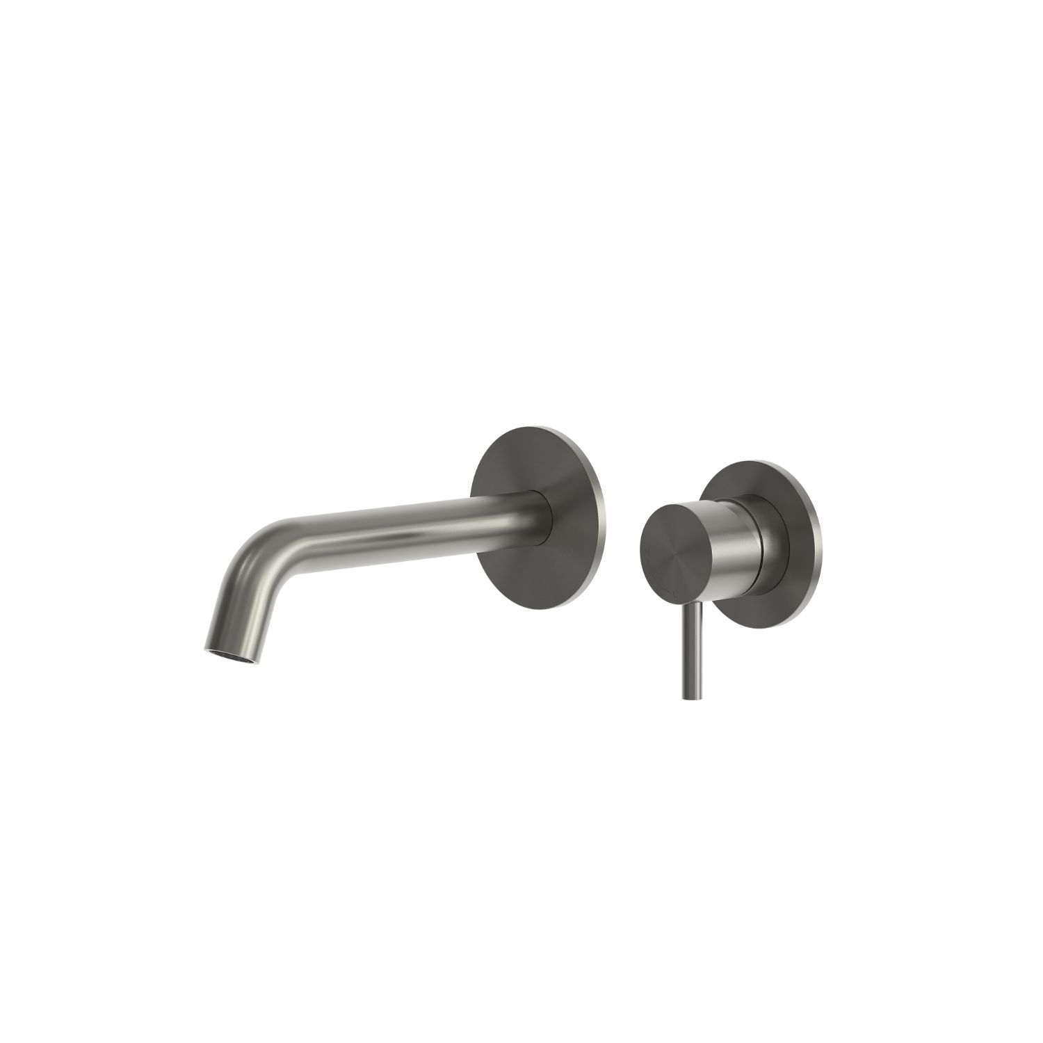 Sined Levante miscelatore lavabo a muro canna fucile inox 316L