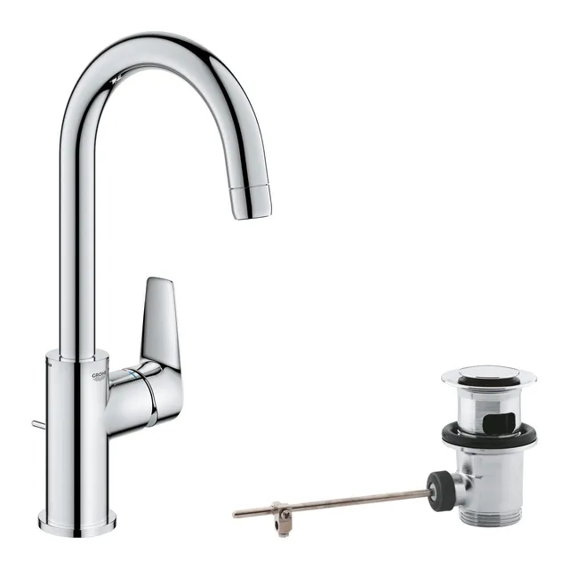 GROHE Start Edge miscelatore lavabo taglia L cromo bocca girevole