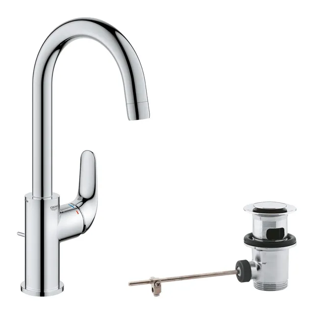 GROHE Swift 24330001 miscelatore lavabo taglia L cromo bocca alta