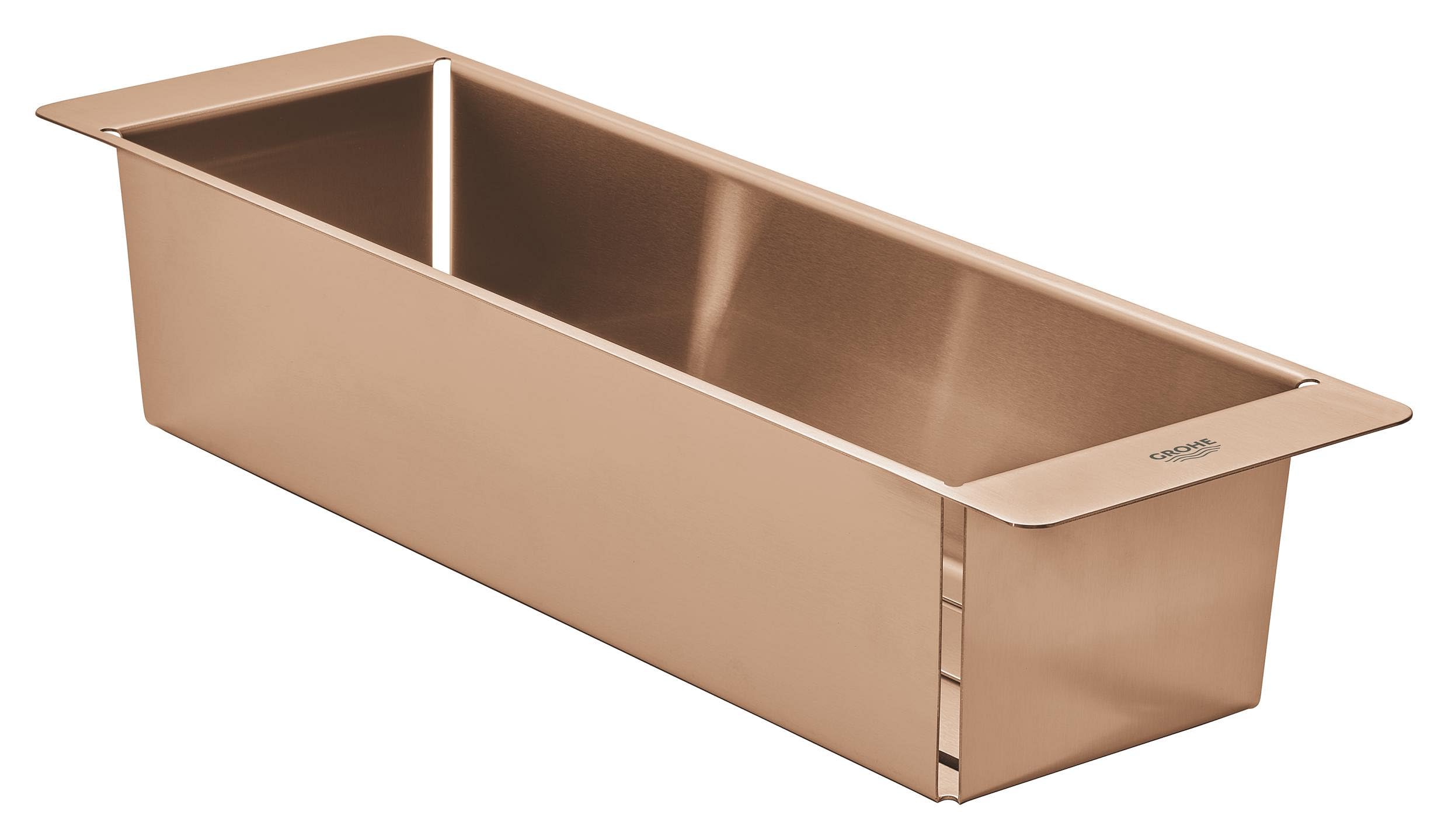 GROHE 40852AL0 vaschetta cucina forata 45 cm grafite spazzolato