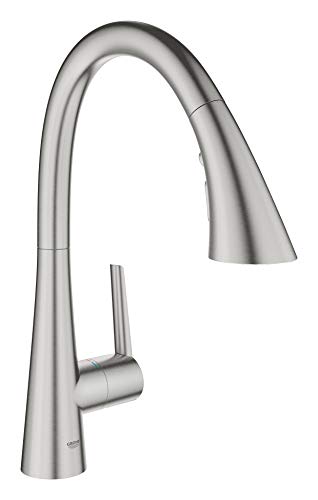 GROHE Zedra 32294DC2 miscelatore cucina bocca C satinato