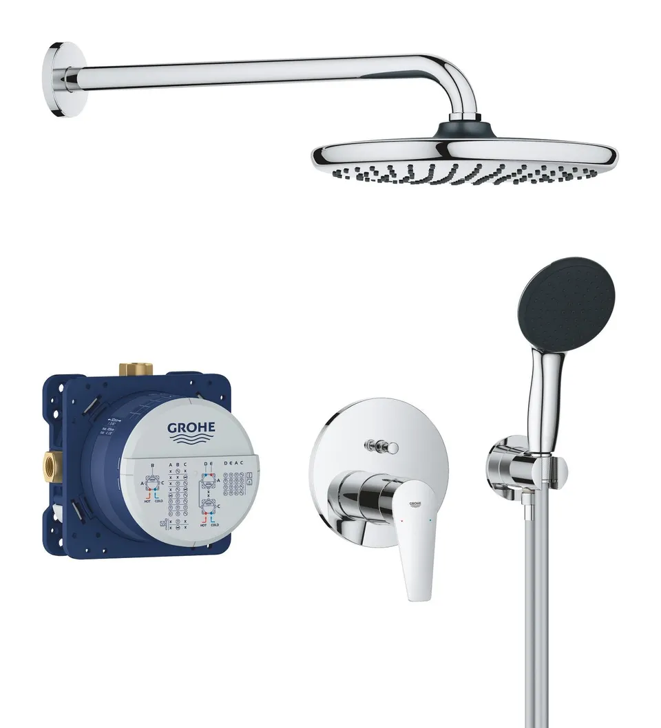 GROHE Start Edge 25293000 sistema doccia incasso cromo 2 vie