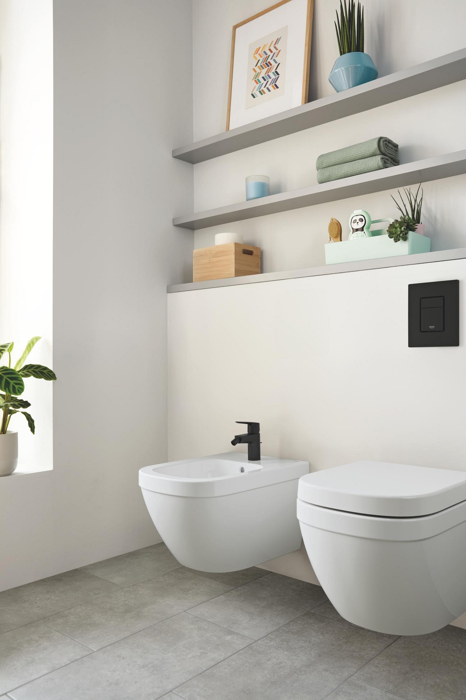 Grohe Start 325602432 miscelatore bidet nero opaco
