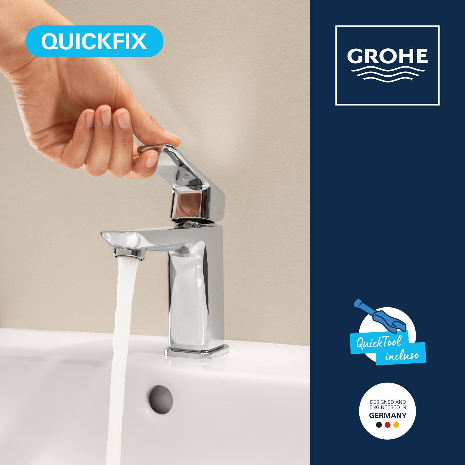 GROHE Dice 1018570000 rubinetto lavabo S-Size cromo