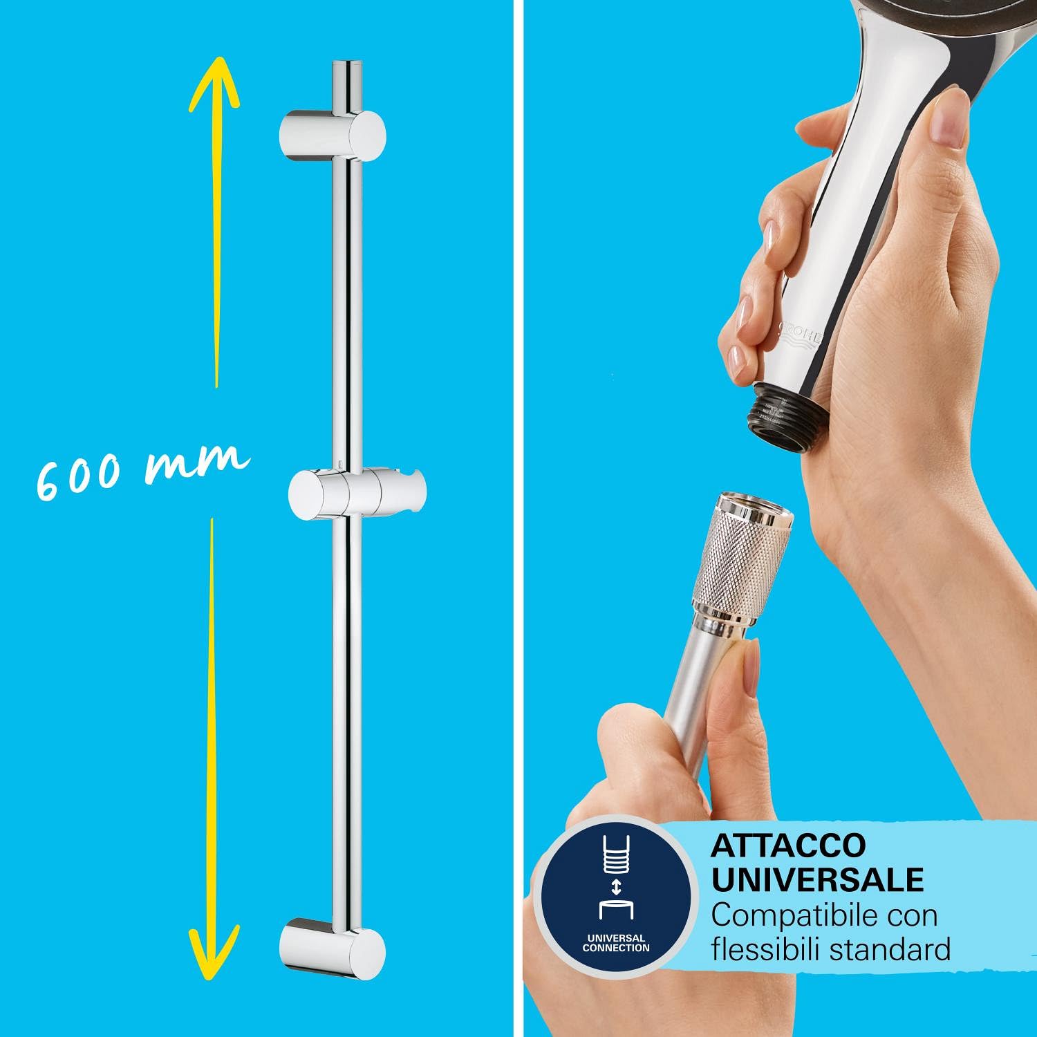 GROHE Vitalio Joy 27326000 set doccia Duo monogetto
