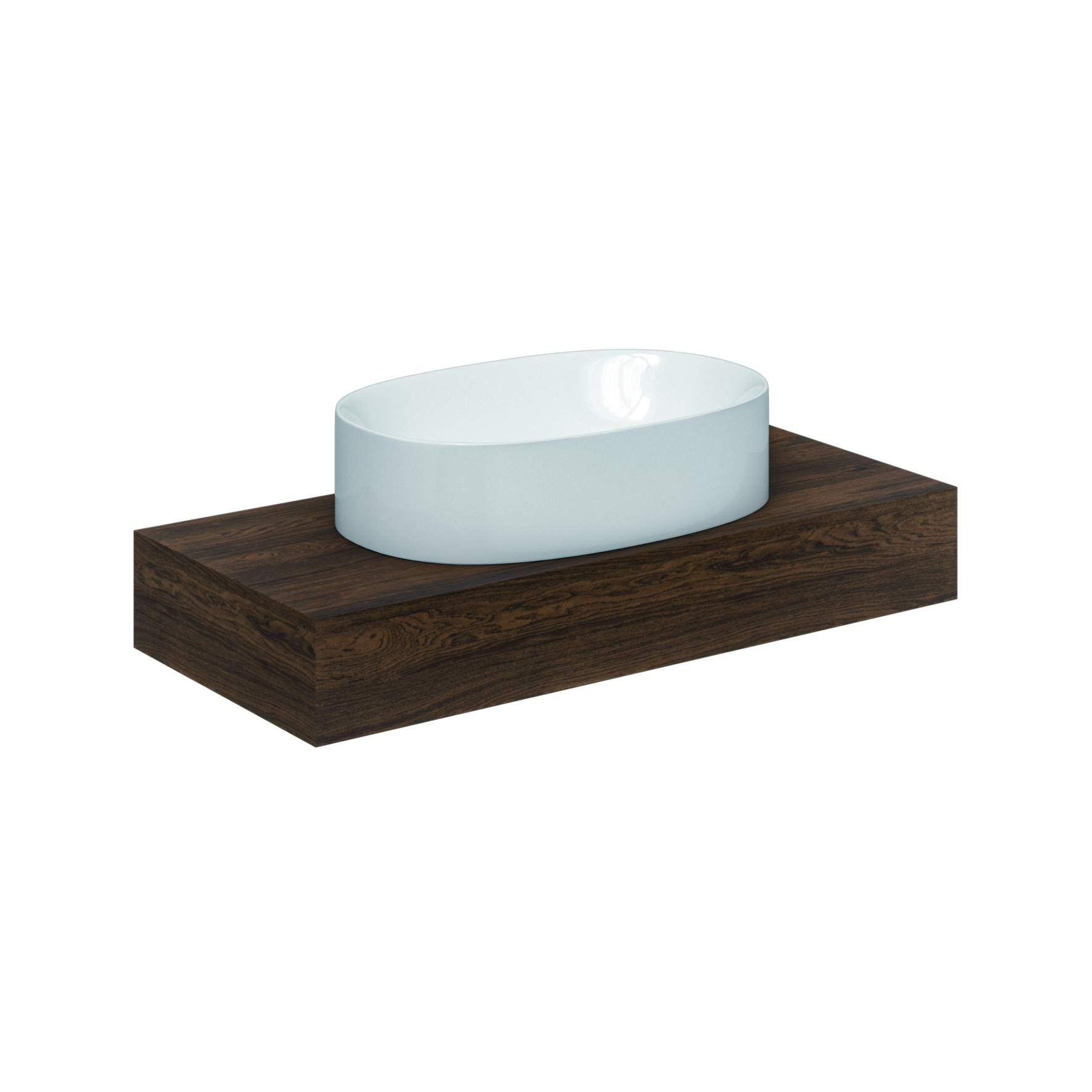 Scarabeo Skinny 60x40 lavabo rettangolare