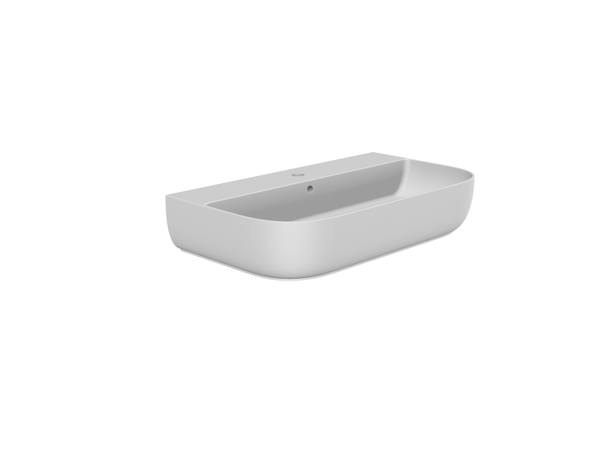 Scarabeo Glam 75/S lavabo 75x42 cm bianco ceramica