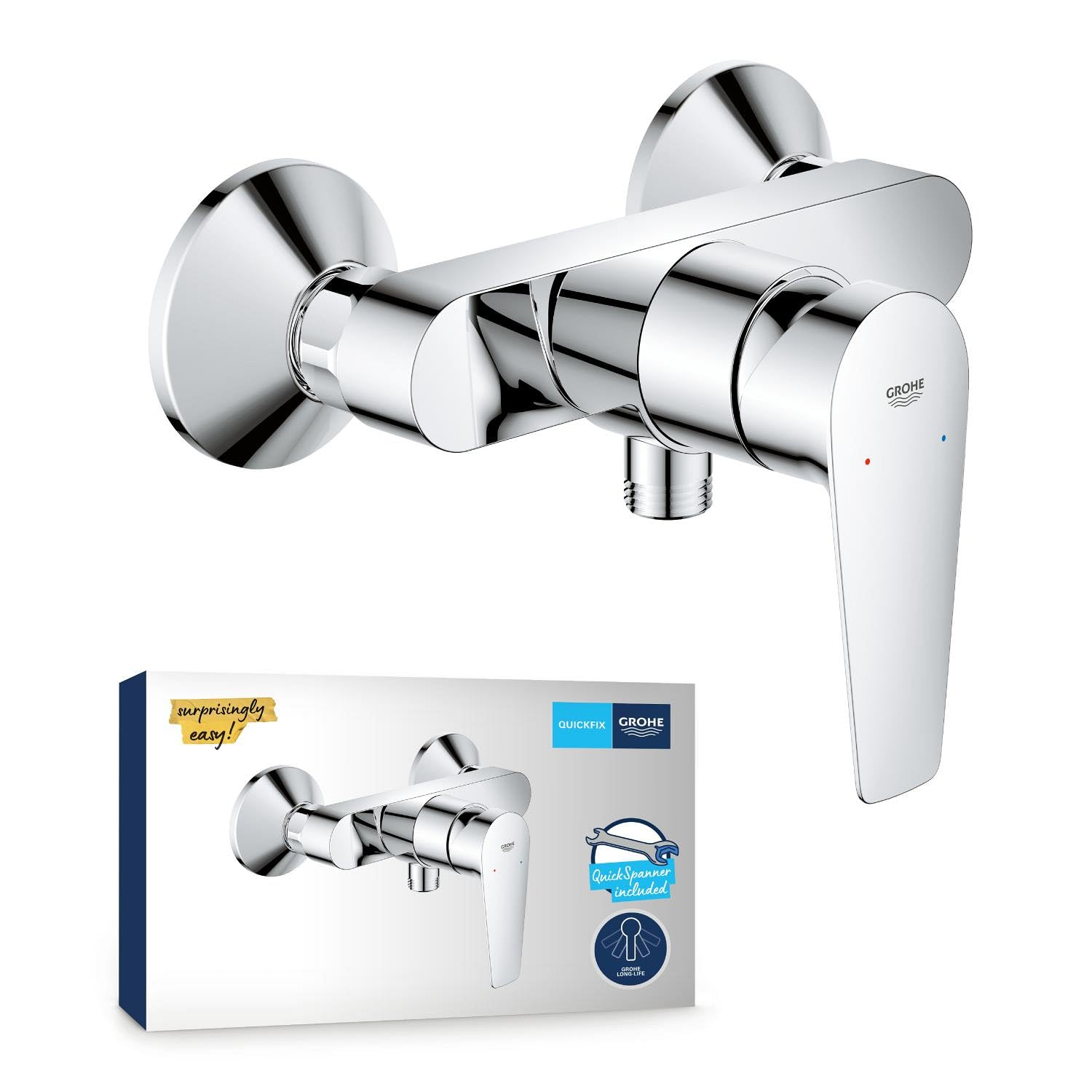 GROHE Start Edge 24197001 miscelatore doccia esterno cromo