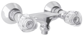 Schmiedl GS1410 miscelatore doccia a muro 2 manopole