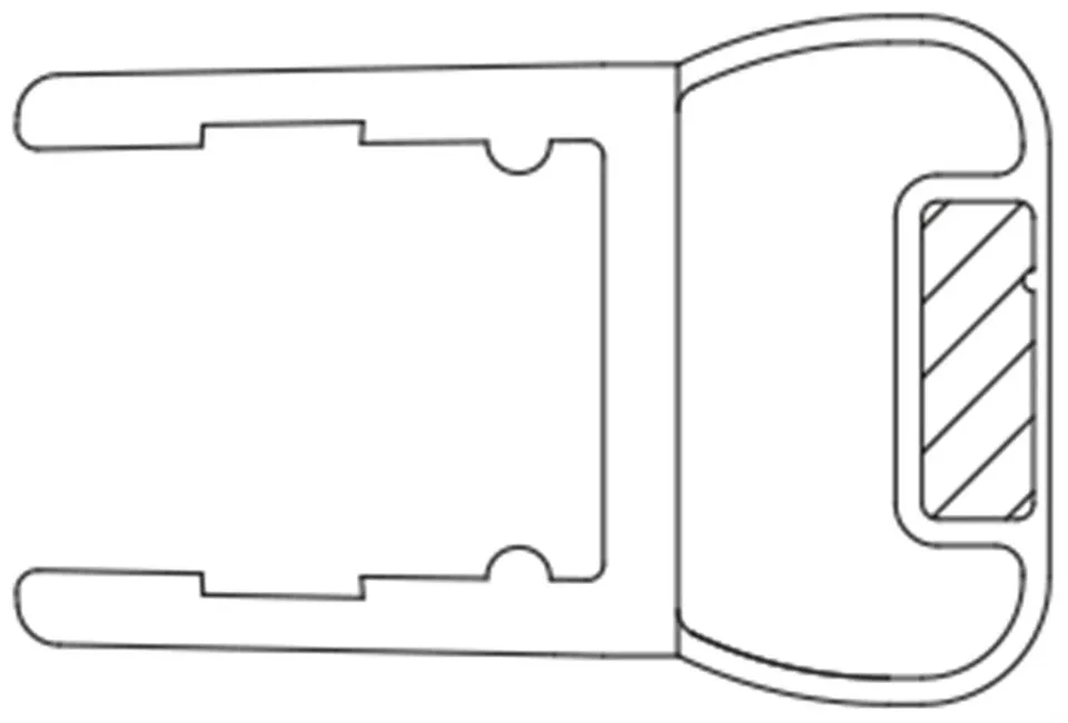 Vismaravetro Linea 180 LD guarnizione magnetica 6 mm