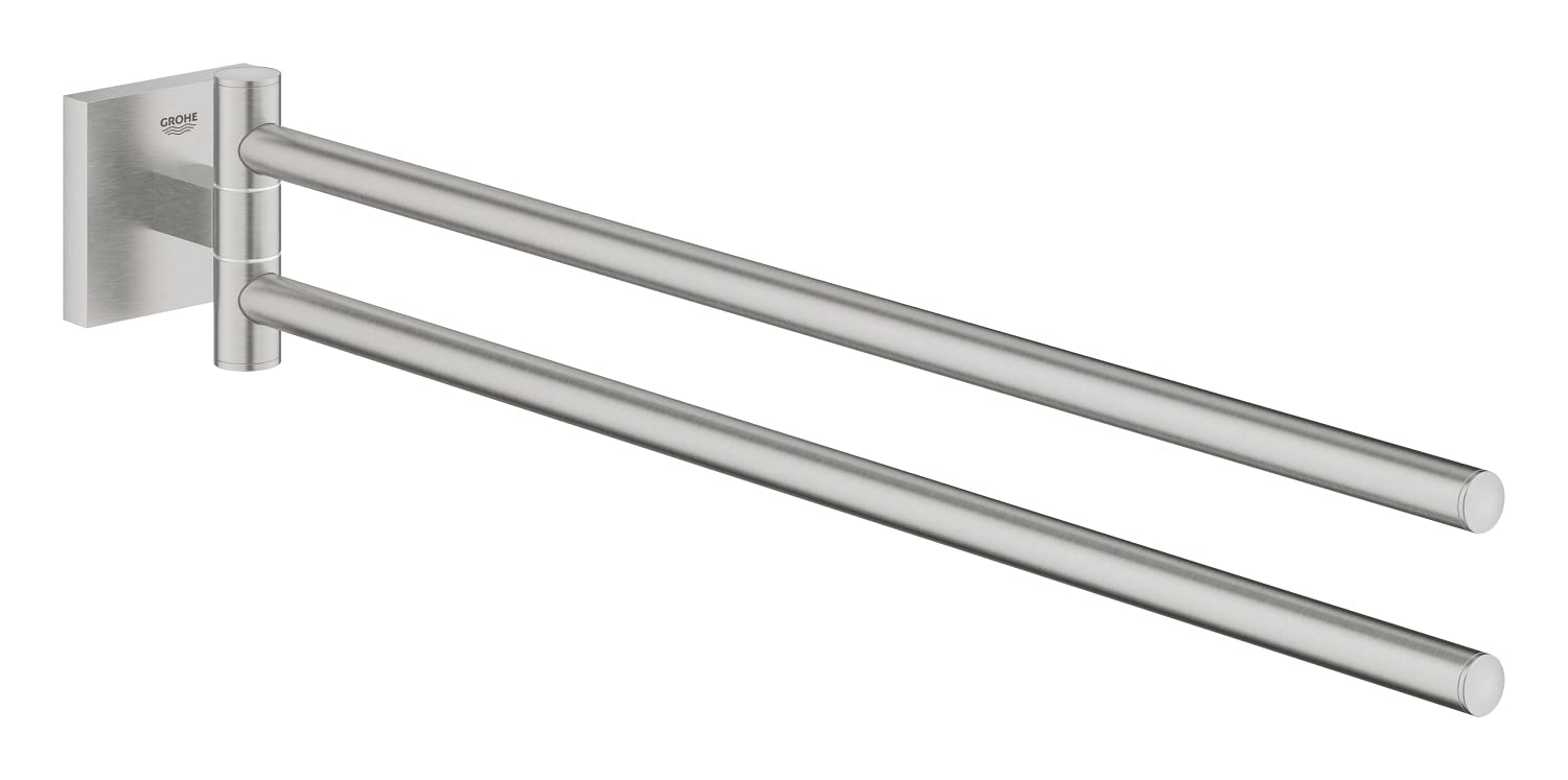 Grohe Start Cube 40976000 portasciugamani doppio cromo