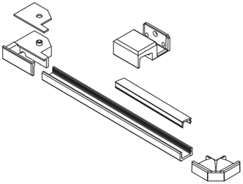 Vismaravetro 8000 VA-CA-DA Kit SMF Bianco SX