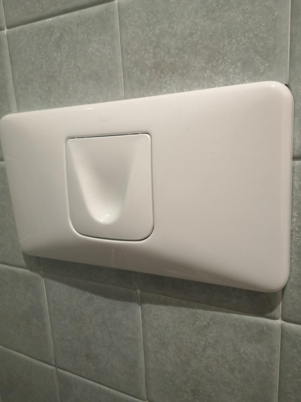 GROHE 37054SH0 Piastra Azionamento WC Bianco 330 mm